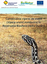 Conservarea viperei de stepă (Vipera ursinii moldavica) în Rezervaţia Biosferei Delta Dunării